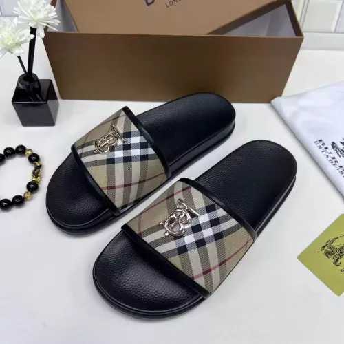 Burberry Slippers For Men #1331203 $68.00 USD, Wholesale Replica Burberry Slippers