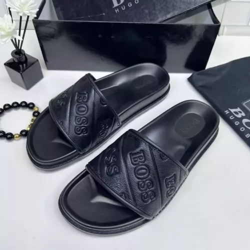 Boss Slippers For Men #1331205 $68.00 USD, Wholesale Replica Boss Slippers