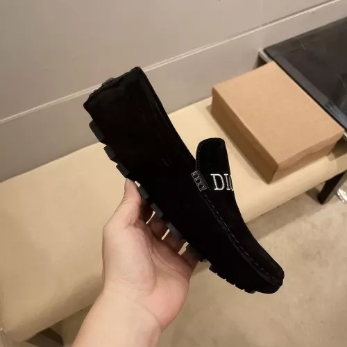 Replica Christian Dior Leather Shoes For Men #1331220 $76.00 USD for Wholesale