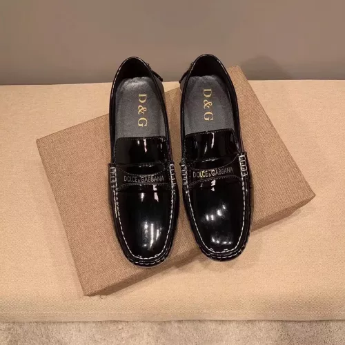 Dolce &amp; Gabbana D&amp;G Leather Shoes For Men #1331222 $76.00 USD, Wholesale Replica Dolce &amp; Gabbana D&amp;G Leather Shoes