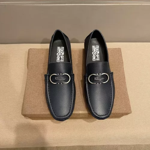 Salvatore Ferragamo Leather Shoes For Men #1331224 $76.00 USD, Wholesale Replica Salvatore Ferragamo Leather Shoes