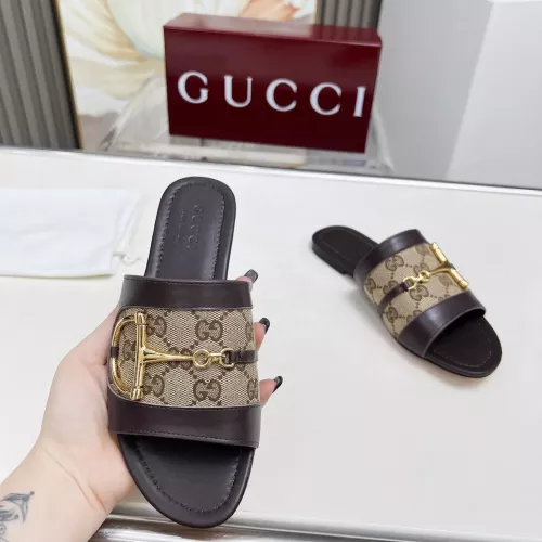 Replica Gucci Slippers For Women #1331336 $88.00 USD for Wholesale