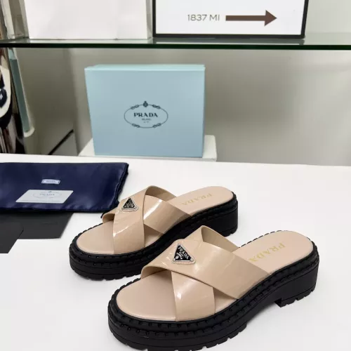 Prada Slippers For Women #1331355 $82.00 USD, Wholesale Replica Prada Slippers