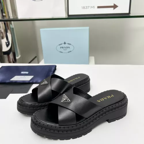Prada Slippers For Women #1331358 $82.00 USD, Wholesale Replica Prada Slippers