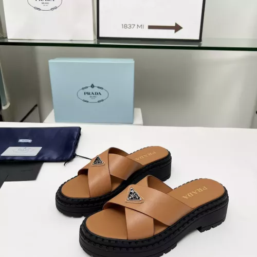 Prada Slippers For Women #1331359 $82.00 USD, Wholesale Replica Prada Slippers