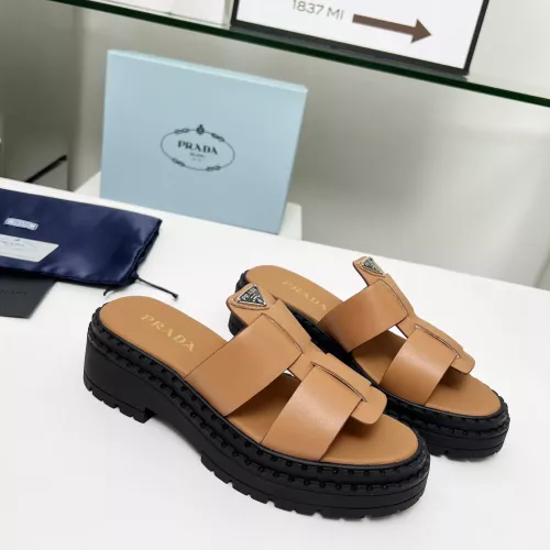 Replica Prada Slippers For Women #1331365 $82.00 USD for Wholesale