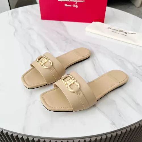Salvatore Ferragamo Slippers For Women #1331367 $82.00 USD, Wholesale Replica Salvatore Ferragamo Slippers