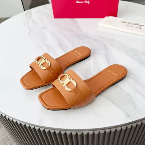 Salvatore Ferragamo Slippers For Women #1331368 $82.00 USD, Wholesale Replica Salvatore Ferragamo Slippers