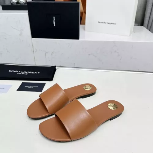 Yves Saint Laurent YSL Slippers For Women #1331378 $85.00 USD, Wholesale Replica Yves Saint Laurent YSL Slippers