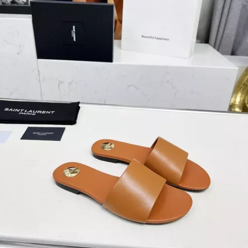 Yves Saint Laurent YSL Slippers For Women #1331379 $85.00 USD, Wholesale Replica Yves Saint Laurent YSL Slippers