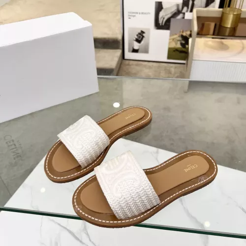 Celine Slippers For Women #1331422 $88.00 USD, Wholesale Replica Celine Slippers