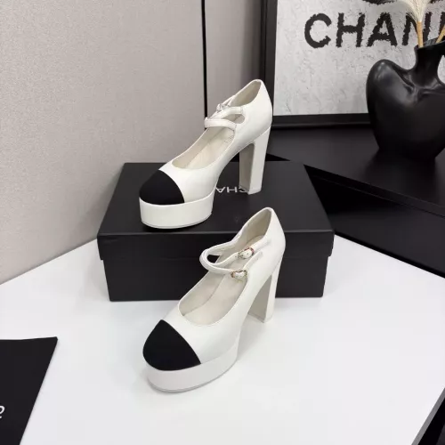 Replica Chanel High-Heeled Shoes For Women #1331440 $125.00 USD for Wholesale