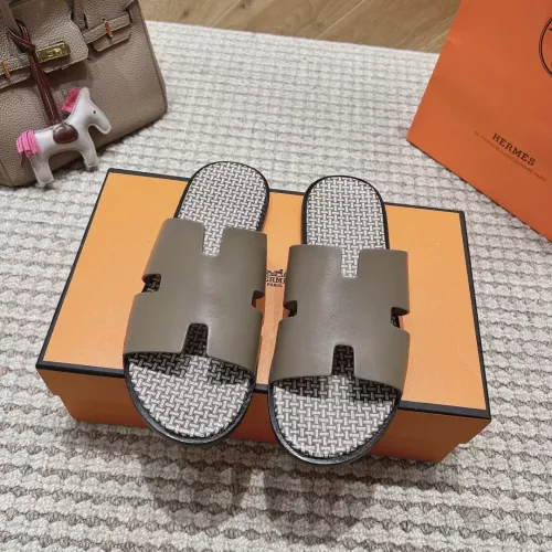 Hermes Slippers For Men #1331454 $100.00 USD, Wholesale Replica Hermes Slippers