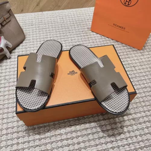 Replica Hermes Slippers For Men #1331454 $100.00 USD for Wholesale