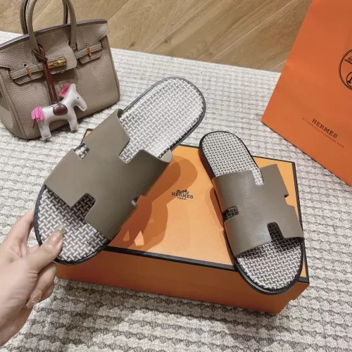 Replica Hermes Slippers For Men #1331454 $100.00 USD for Wholesale