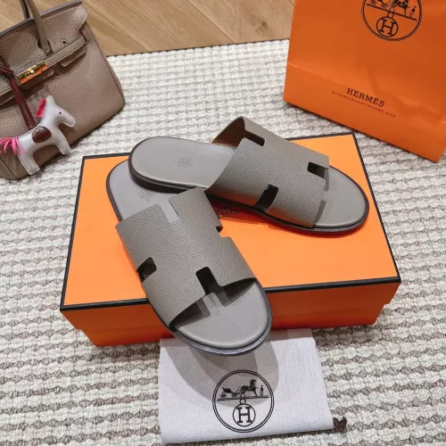 Replica Hermes Slippers For Men #1331462 $100.00 USD for Wholesale
