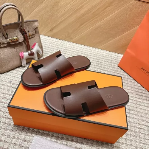Replica Hermes Slippers For Men #1331470 $100.00 USD for Wholesale