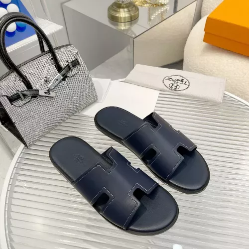 Replica Hermes Slippers For Men #1331479 $100.00 USD for Wholesale