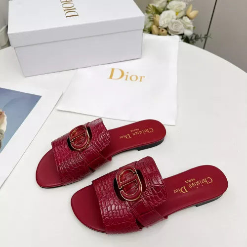Christian Dior Slippers For Women #1331593 $85.00 USD, Wholesale Replica Christian Dior Slippers