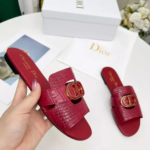 Replica Christian Dior Slippers For Women #1331593 $85.00 USD for Wholesale
