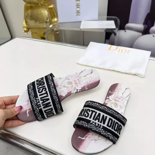 Replica Christian Dior Slippers For Women #1331595 $72.00 USD for Wholesale