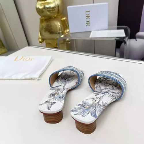 Replica Christian Dior Slippers For Women #1331609 $82.00 USD for Wholesale