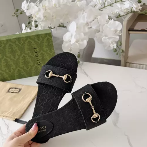 Replica Gucci Slippers For Women #1331641 $82.00 USD for Wholesale