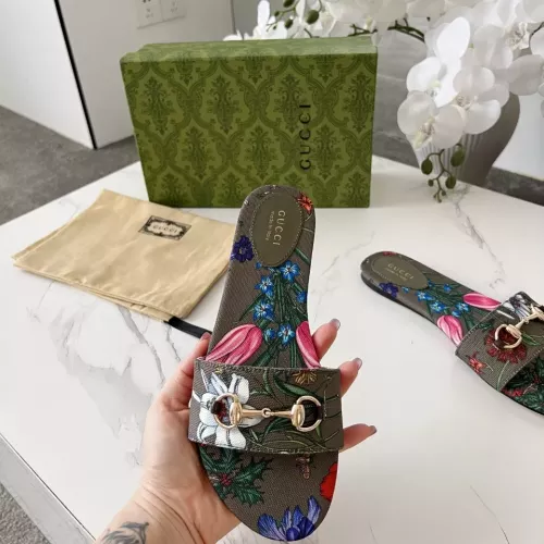 Replica Gucci Slippers For Women #1331645 $82.00 USD for Wholesale