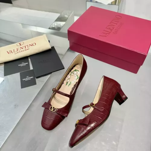 Valentino High-Heeled Shoes For Women #1331706 $108.00 USD, Wholesale Replica Valentino High-Heeled Shoes