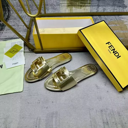Fendi Slippers For Women #1331739 $80.00 USD, Wholesale Replica Fendi Slippers