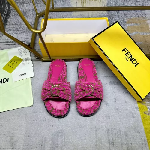 Fendi Slippers For Women #1331770 $82.00 USD, Wholesale Replica Fendi Slippers