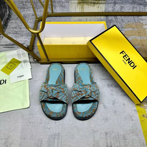 Fendi Slippers For Women #1331773 $82.00 USD, Wholesale Replica Fendi Slippers