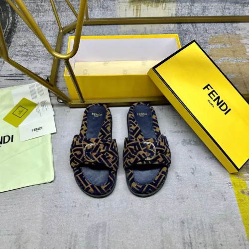 Fendi Slippers For Women #1331777 $82.00 USD, Wholesale Replica Fendi Slippers