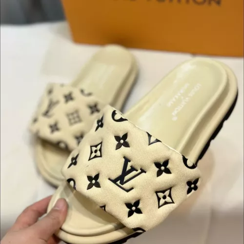 Louis Vuitton Slippers For Women #1331814 $88.00 USD, Wholesale Replica Louis Vuitton Slippers
