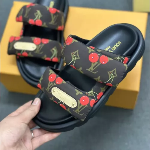 Louis Vuitton Slippers For Women #1331820 $80.00 USD, Wholesale Replica Louis Vuitton Slippers