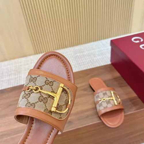 Replica Gucci Slippers For Women #1331836 $92.00 USD for Wholesale