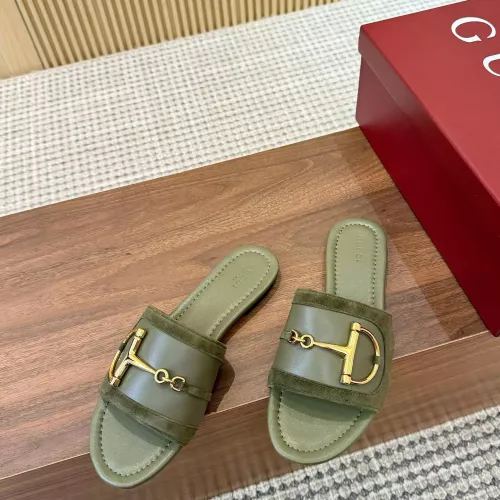 Replica Gucci Slippers For Women #1331842 $92.00 USD for Wholesale