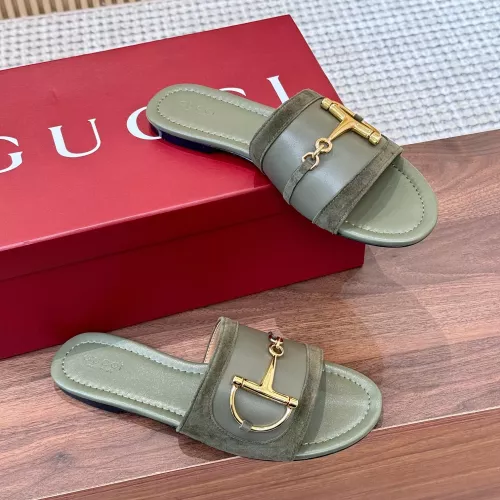 Replica Gucci Slippers For Women #1331842 $92.00 USD for Wholesale