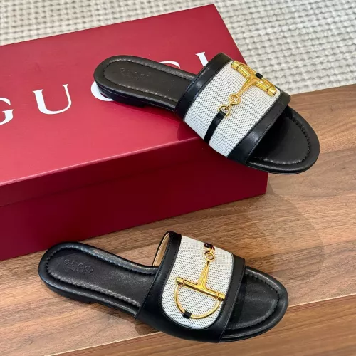Replica Gucci Slippers For Women #1331844 $92.00 USD for Wholesale