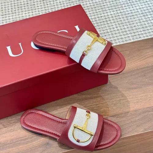 Replica Gucci Slippers For Women #1331845 $92.00 USD for Wholesale