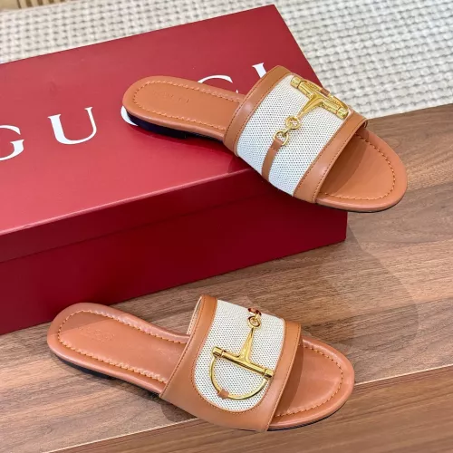 Replica Gucci Slippers For Women #1331846 $92.00 USD for Wholesale