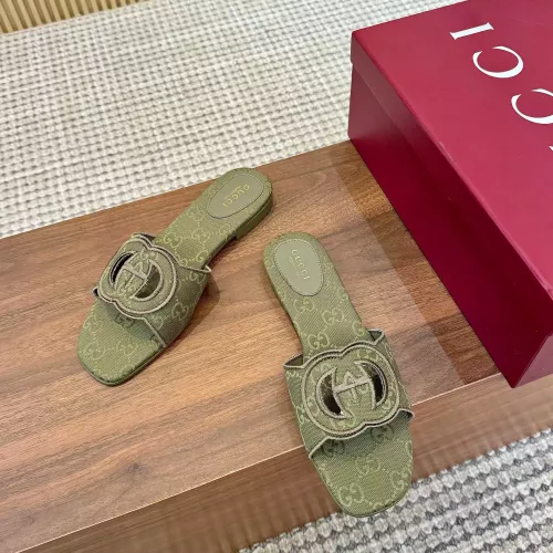 Replica Gucci Slippers For Women #1331860 $82.00 USD for Wholesale