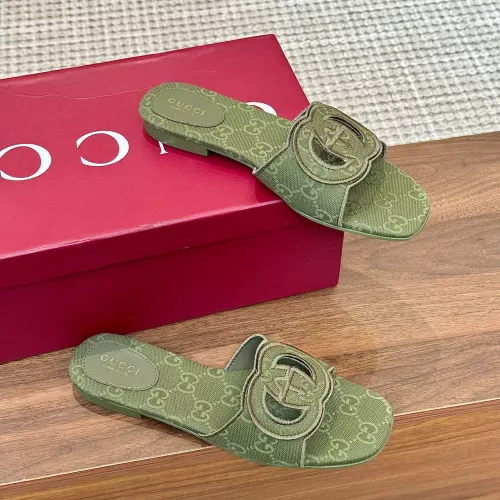 Replica Gucci Slippers For Women #1331860 $82.00 USD for Wholesale
