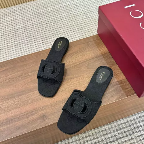 Gucci Slippers For Women #1331862 $82.00 USD, Wholesale Replica Gucci Slippers