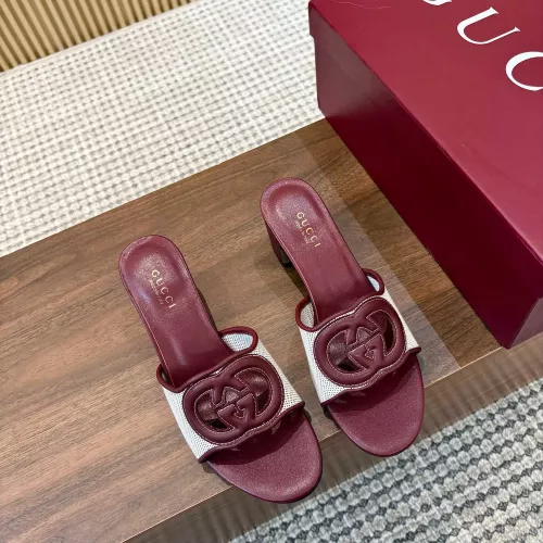 Replica Gucci Slippers For Women #1331866 $88.00 USD for Wholesale