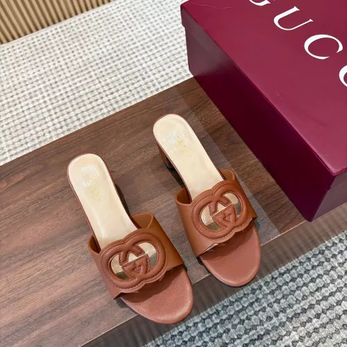 Replica Gucci Slippers For Women #1331870 $88.00 USD for Wholesale