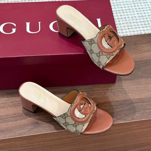 Gucci Slippers For Women #1331872 $88.00 USD, Wholesale Replica Gucci Slippers