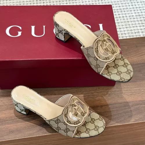 Gucci Slippers For Women #1331873 $88.00 USD, Wholesale Replica Gucci Slippers
