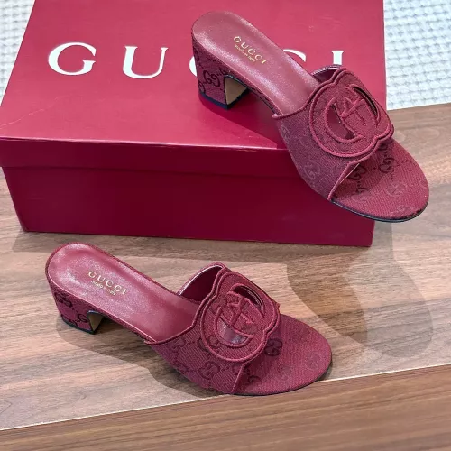 Gucci Slippers For Women #1331876 $88.00 USD, Wholesale Replica Gucci Slippers