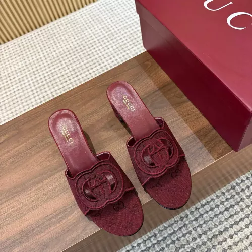 Replica Gucci Slippers For Women #1331876 $88.00 USD for Wholesale